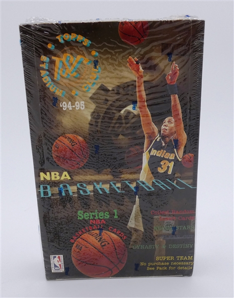 1994/95 Topps Stadium Club Basketball Box