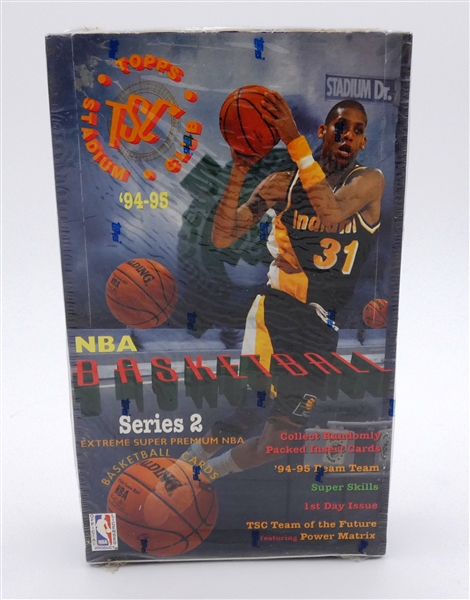 1994/95 Topps Stadium Club Basketball Series 2 Box