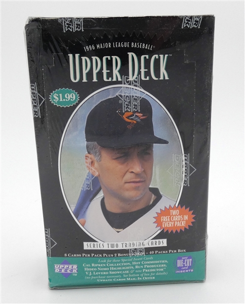 1996 Upper Deck Baseball Series 2 Box