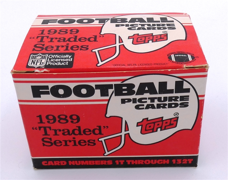 1989 Topps Football Traded Set