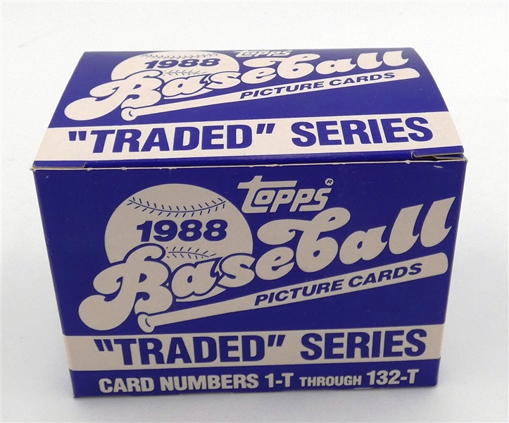 1988 Topps Baseball Traded Set