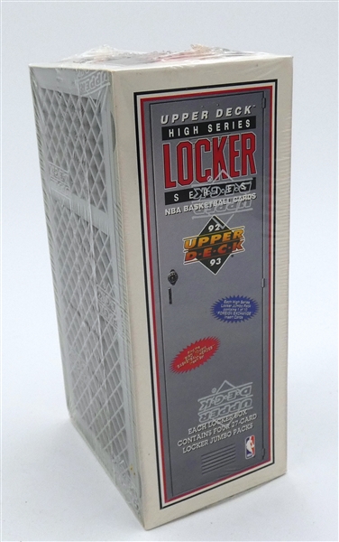 1992/93 Upper Deck Basketball Locker Series Box