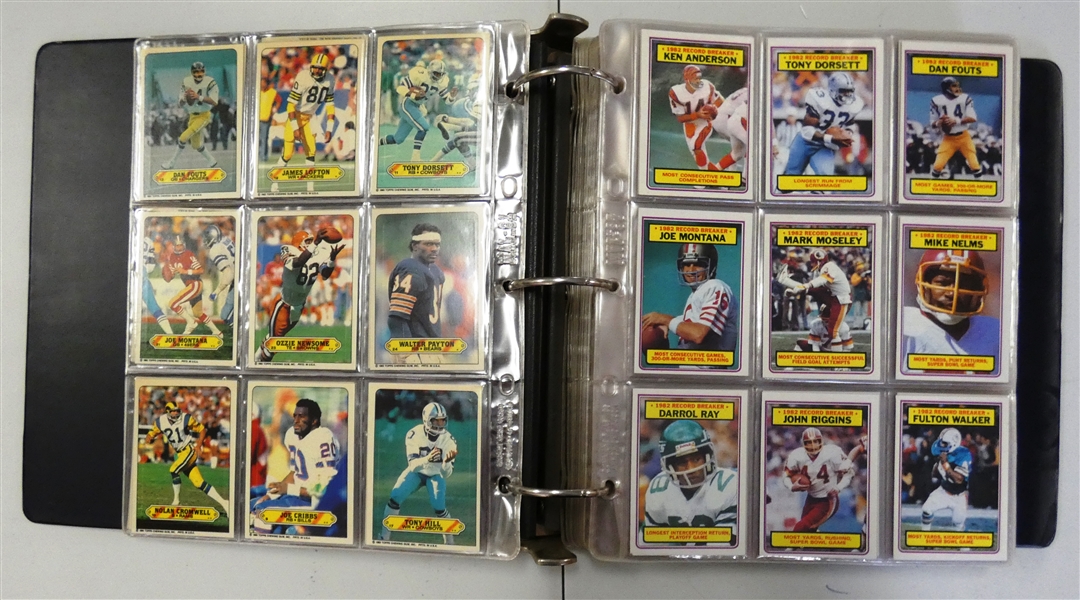 1983 Topps Football Lot