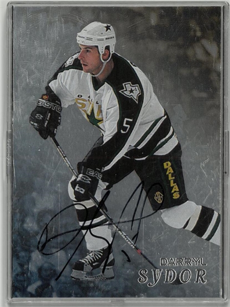 Darryl Sydor Autographed 1998 Be a Player