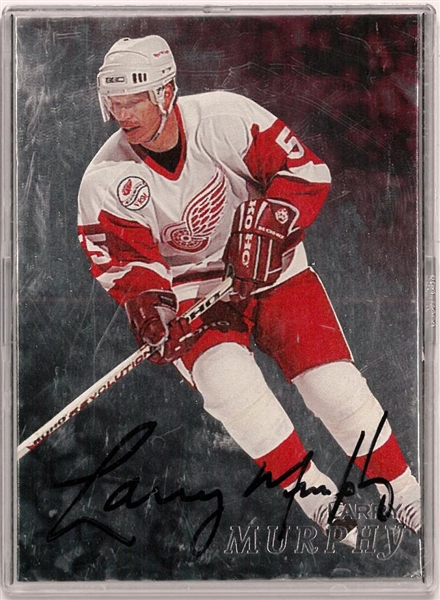 Larry Murphy Autographed 1998 Be a Player