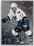 Adam Oates Autographed 1998 Be a Player