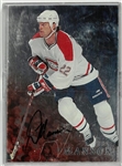 Dave Manson Autographed 1998 Be a Player