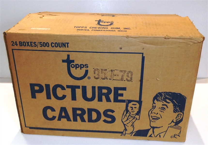 1979 Topps Baseball Vending Case - Sorted by Number