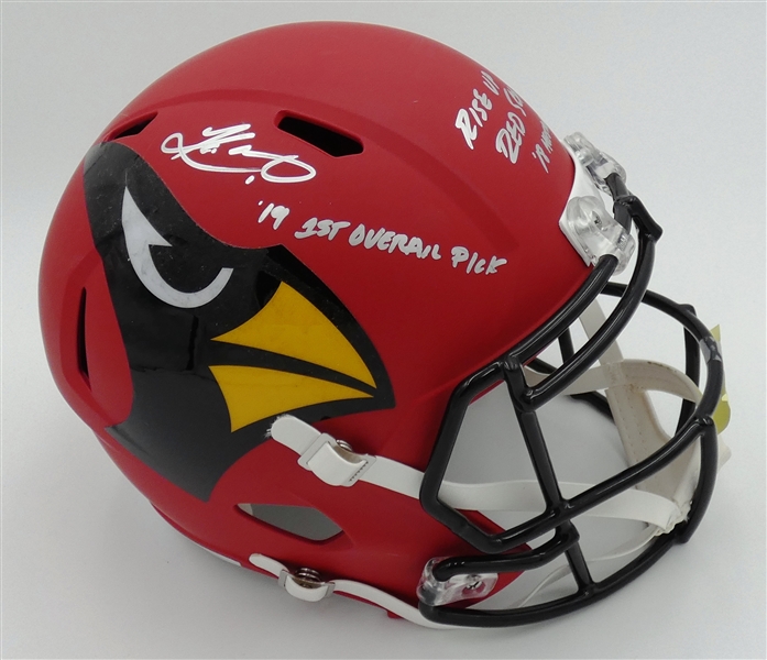 Kyler Murray Autographed Cardinals Full Size Replica Helmet