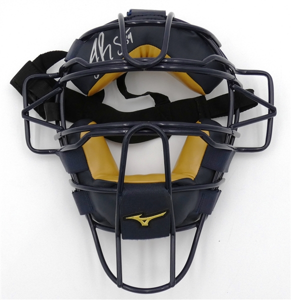 Jake Rogers Game Worn Catchers Mask