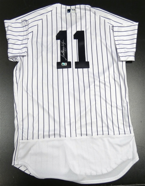 Anthony Volpe Autographed Yankees Jersey