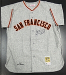 Juan Marichal Autographed 1962 Giants Mitchell & Ness Jersey