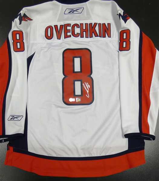 Alexander Ovechkin Autographed Capitals Jersey