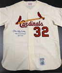 Steve Carlton Autographed Cardinals Mitchell & Ness Authentic Jersey