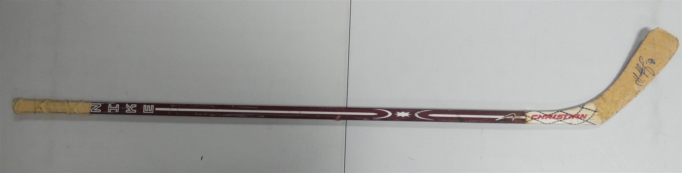 Sergei Fedorov Game Used Autographed Stick