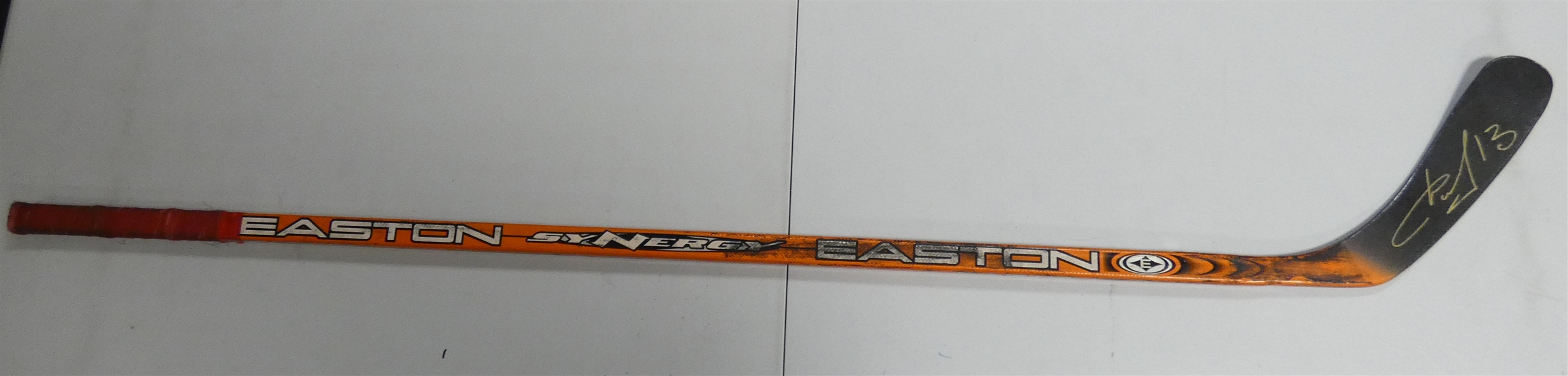 Pavel Datsyuk Game Used Autographed Stick