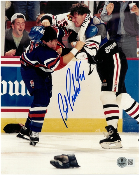 Bob Probert Autographed 8x10