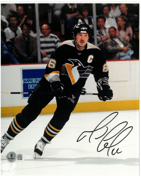 Mario Lemieux Autographed 8x10