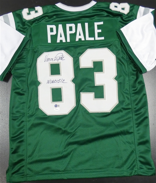 Vince Papale Autographed Custom "Invincible" Jersey