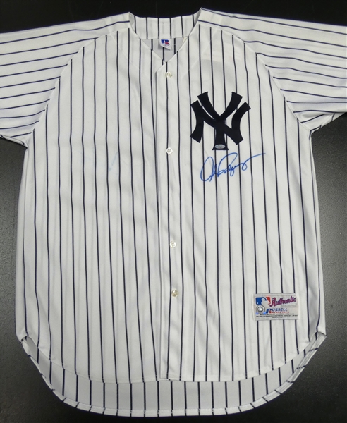 Alex Rodriguez Autographed Yankees Jersey