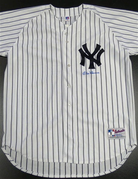 Don Larsen Autographed Yankees Jersey