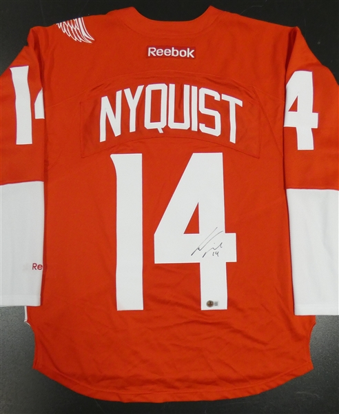 Gustav Nyquist Autographed Stadium Series Jersey