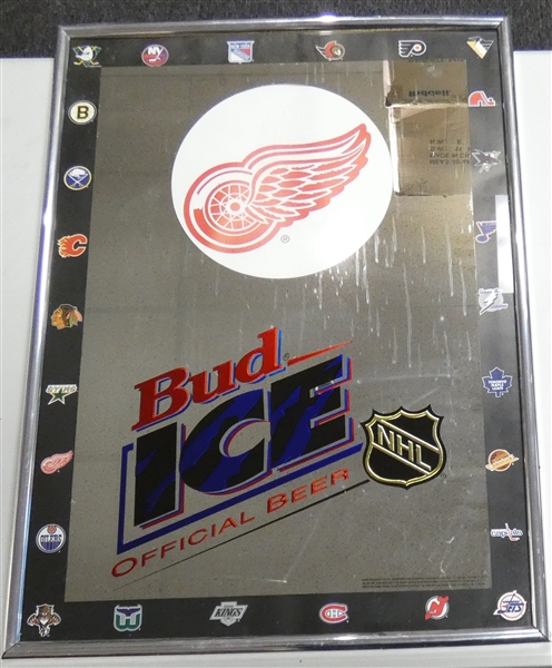 Red Wings Bud Ice 20x30 Mirror (Pick up only)