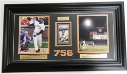 Barry Bonds Autographed HR Record Display (Pick up Only)