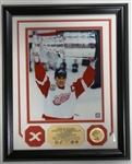 Steve Yzerman Framed Highland Mint 2002 Cup 8x10