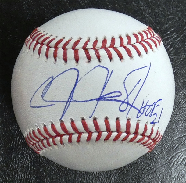 Calvin Johnson (Lions) Autographed Baseball