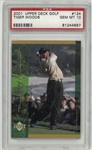 Tiger Woods PSA 10 2001 Upper Deck #124