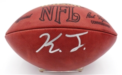 Kayvon Thibodeaux Autographed Football