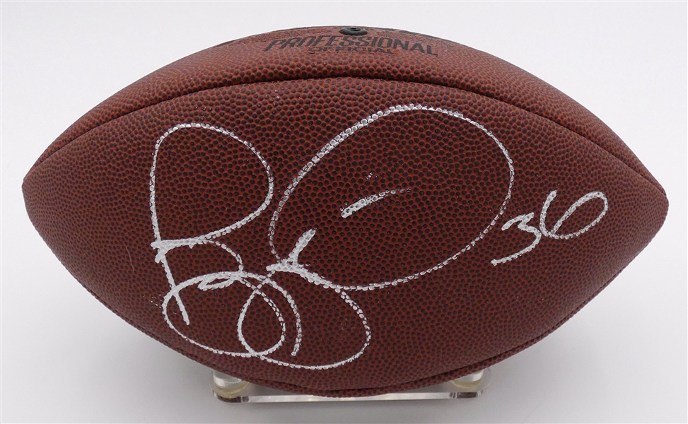 Jerome Bettis Autographed Replica Football