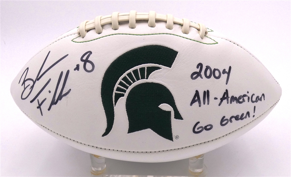 Brandon Fields Autographed MSU Football