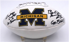 Antony Carter & Braylon Edwards Autographed Michigan Football