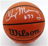 Alonzo Mourning Autographed Basketball