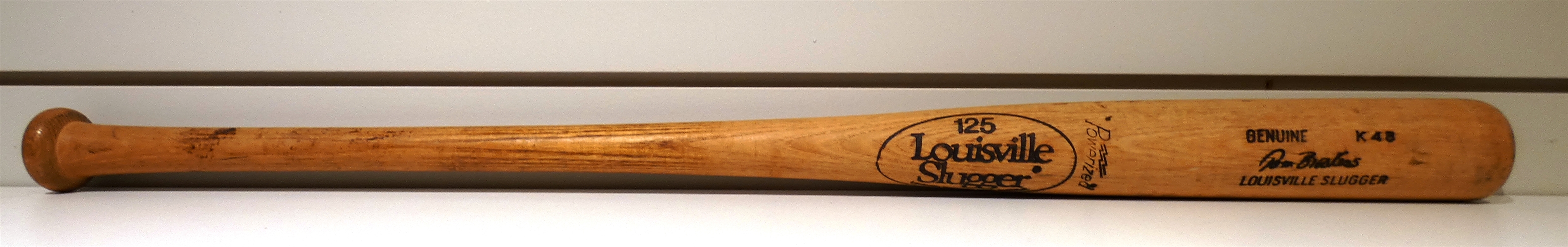 Tom Brookens Game Used Louisville Slugger Bat