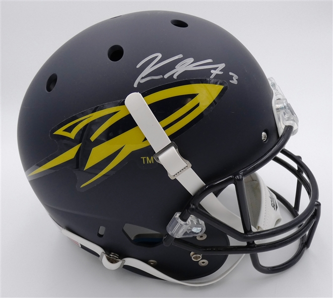 Kareem Hunt Autographed Toledo Full Size Replica Helmet