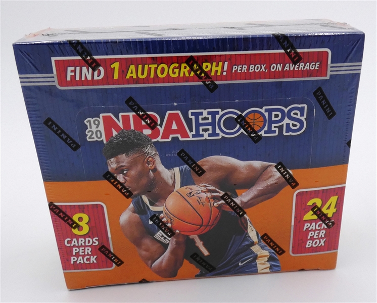 2019/20 Panini NBA Hoops Wax Box