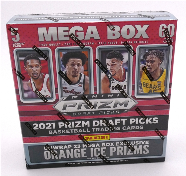 2021 Panini Draft Basketball Mega Box