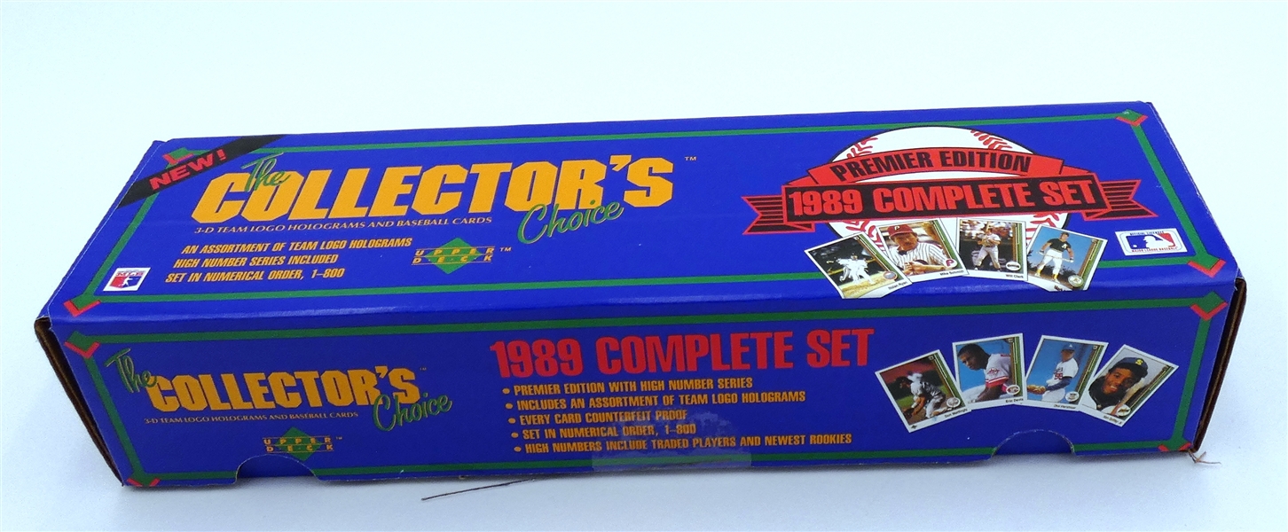 1989 Upper Deck Baseball Factory Set