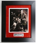Bob Probert Autographed Framed 8x10