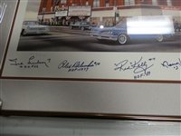 Olympia Litho Signed by 5 HOFers & Framed (Pick up only)