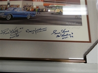 Olympia Litho Signed by 5 HOFers & Framed (Pick up only)