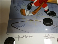 Russian Five Autographed 16x20 Looney Toons (Pick up only)