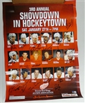 Showdown in Hockeytown Autographed 18x24 Poster