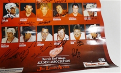 Showdown in Hockeytown Autographed 18x24 Poster