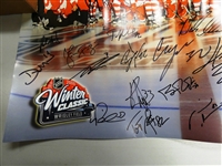 2009 Red Wings Winter Classic Team Signed 20x24