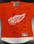 Detroit Red Wings 2015 Team Signed Jersey