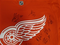 Detroit Red Wings 2015 Team Signed Jersey